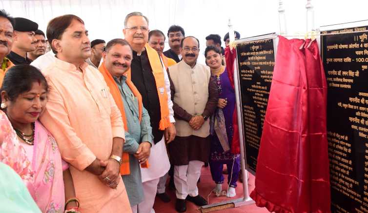 राजनांदगांव को 43 करोड़ 61 लाख 26 हजार रूपए के विकास कार्यों की सौगात